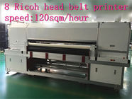 Impresión de Digitaces de las impresoras de la tinta del pigmento de la correa en la cabeza de Ricoh de las materias textiles 1500 kilos