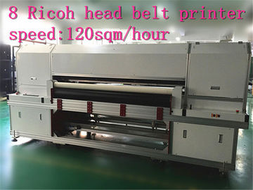 China Impresión de Digitaces de las impresoras de la tinta del pigmento de la correa en la cabeza de Ricoh de las materias textiles 1500 kilos fábrica